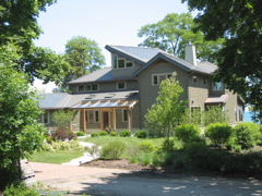 Front view of house